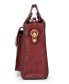 ფოტო #5 პროდუქტის Women's Genuine Leather Basswood Mini Tote Bag
