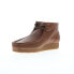 Фото #11 товара Clarks Shacre Boot 26174412 Mens Brown Oxfords & Lace Ups Casual Shoes