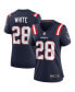 ფოტო #1 პროდუქტის Women's James White Navy New England Patriots Game Jersey