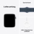 Apple Watch SE Aluminium Silber"Silber 44 mm M/L (150-200 mm Umfang) Winterblau GPS