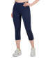 Women's Space-Dye Pull-On Crop Leggings, Created for Macy's