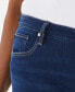 Фото #7 товара Plus Size Mid-Rise Slim-Leg Stretch Jeans