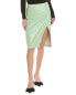 Alice + Olivia Siobhan Midi Skirt Women's Green 0
