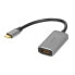 Фото #1 товара Адаптер USB-C—HDMI Ibox IACF4K Серебристый