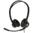 Фото #2 товара V7 Essentials USB Stereo-Headset mit Mikrofon, Kabelgebunden, Büro/Callcenter, 20 - 20000 Hz, 72,5 g, Kopfhörer, Schwarz