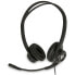 V7 Essentials USB Stereo Headset with Microphone - Headset - Head-band - Office/Call center - Black - Binaural - In-line control unit