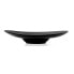 Deep Plate Bidasoa Fosil Black Ceramic Oval 27,3 x 22,2 x 5,7 cm (8 Units)