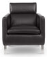 Фото #2 товара Darrium 27" Leather Club Chair, Created for Macy's