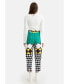 Women's High Waisted Printed Jogging Pants