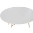 Обеденный стол Home ESPRIT Белый Чёрный Натуральный Ббереза Деревянный MDF 120 x 120 x 74 cm
