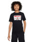 ფოტო #1 პროდუქტის Big Kids Sportswear Graphic Cotton T-shirt