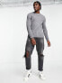 Фото #3 товара New Look wide rib jumper in light grey