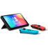 Nintendo Switch-Konsole (OLED-Modell) : Neue Version, intensive Farben, 7-Zoll-Bildschirm - mit einem neonfarbenen Joy-Con