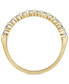 Фото #5 товара Diamond Band (1/2 ct. t.w.) in 14k White, Yellow or Rose Gold