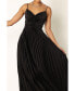 ფოტო #4 პროდუქტის Naira Pleated Maxi Dress