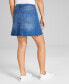Фото #2 товара Women's Denim Mini Skirt, Created for Macy's