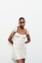 Фото #3 товара Платье с цветочным принтом ZARA