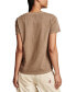 ფოტო #2 პროდუქტის Women's Cotton Geo Celestial Studded Classic T-Shirt