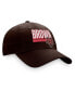 Men's Brown Brown Bears Slice Adjustable Hat