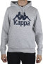 Фото #1 товара Спортивное худи Kappa Серо-серебряное XL