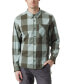 ფოტო #1 პროდუქტის Men's Cool Plaid Long-Sleeve Shirt