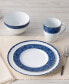 Rill Set of 4 Salad Plates, Service for 4