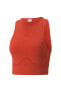Infuse EvoKnit Cropped Top Burnt Red