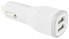 Фото #5 товара Mobiparts Car Charger Dual USB 2.4A White - Auto - Cigar lighter - 5 V - White