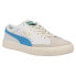 Puma Basket Vtg Lace Up Mens Beige, Blue, White Sneakers Casual Shoes 374922-16
