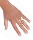 Фото #5 товара Кольцо Macy's Polished Wedding Band 18k Gold-Plated Silver