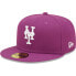 Фото #1 товара [70685160] Mens New Era MLB NY METS 5950 FITTED - SPARKLING GRAPE