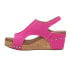 Фото #3 товара Corkys Carley Studded Wedge Womens Pink Casual Sandals 30-5316-BPWC-Q
