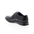 Фото #6 товара Zanzara Helston Mens Black Oxfords & Lace Ups Wingtip & Brogue Shoes 11