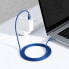 Фото #10 товара Kabel przewód do szybkiego ładowania i transferu danych USB-C USB-C 100W 2m niebieski