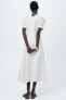 Фото #4 товара Платье с ажурной вышивкой — zw collection ZARA