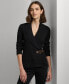 ფოტო #1 პროდუქტის Women's Buckled Cotton Sweater