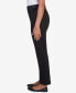 ფოტო #4 პროდუქტის Women's Harvest Moon Super Stretch Faux Fly Denim Medium Length Pant