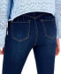 ფოტო #6 პროდუქტის Juniors' High-Rise Belted Flare-Leg Jeans