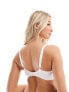 Фото #3 товара Ivory Rose Fuller Bust plain t-shirt bra in white