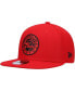Фото #1 товара Men's Red Philadelphia 76ers Logo 9FIFTY Snapback Hat