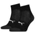 Фото #2 товара PUMA Sport Cushioned Quarter short socks 2 pairs