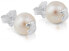 Earrings made of real pearls with bear 411143500