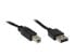 Good Connections USB 2.0 A/B - 2m - 2 m - USB A - USB B - USB 2.0 - Male/Male - Black