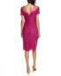 Фото #2 товара Rene Ruiz Lace Sheath Dress Women's Purple 6