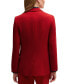 Фото #3 товара Women's Crease-Resistant Crepe Regular-Fit Jacket