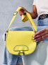 Фото #3 товара Женская сумка-мессенджер TREMBLAY желтая