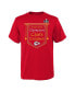 Little Boys and Girls Red Kansas City Chiefs Super Bowl LVIII Champions Hometown On Top T-shirt