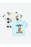 Фото #1 товара LCW baby Bisiklet Yaka Kısa Kollu Mickey Mouse Baskılı Erkek Bebek Tişört 2'li BayQ