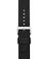 ფოტო #3 პროდუქტის Women's McGraw Black Band For Apple Watch® Leather Strap 38 mm/40mm