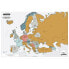 World Map Europe 65 x 45 cm